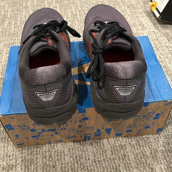 Brooks Men’s Addiction 14 Black/Blackened Pearl/Samba 11 Extra Wide 4E - Picture 5 of 7